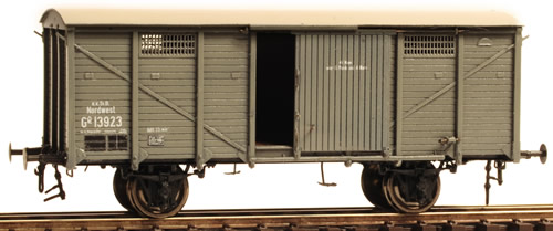 Ferro Train 855-041 - Austrian KkStB Gg 13923 Covered goods waggon, no brakes
